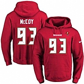 Printed Nike Tampa Bay Buccaneers #93 Gerald McCoy Red Name & Number Men's Pullover Hoodie,baseball caps,new era cap wholesale,wholesale hats