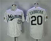 Miami Marlins #20 Miguel Cabrera White Throwback Stitched MLB Jerseys,baseball caps,new era cap wholesale,wholesale hats