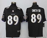 Nike Baltimore Ravens #89 Smith SR Black Vapor Untouchable Player Limited Jerseys,baseball caps,new era cap wholesale,wholesale hats