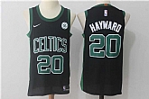 Nike Boston Celtics #20 Gordon Hayward New Black Stitched NBA Jersey,baseball caps,new era cap wholesale,wholesale hats