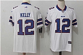 Nike Buffalo Bills #12 Jim Kelly White Vapor Untouchable Player Limited Jerseys,baseball caps,new era cap wholesale,wholesale hats