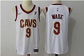 Nike Cleveland Cavaliers #9 Dwyane Wade White Stitched NBA Jersey,baseball caps,new era cap wholesale,wholesale hats