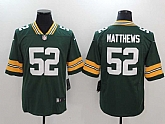 Nike Green Bay Packers #52 Matthews Green Vapor Untouchable Player Limited Jerseys,baseball caps,new era cap wholesale,wholesale hats