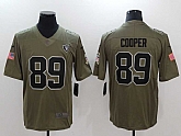 Nike Oakland Raiders #89 Amari Cooper Olive Salute To Service Limited Jersey,baseball caps,new era cap wholesale,wholesale hats