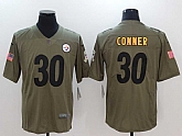 Nike Pittsburgh Steelers #30 James Conner Olive Salute To Service Limited Jersey,baseball caps,new era cap wholesale,wholesale hats