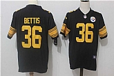 Nike Pittsburgh Steelers #36 Jerome Bettis Black Color Rush Limited Jerseys,baseball caps,new era cap wholesale,wholesale hats