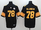 Nike Pittsburgh Steelers #78 Alejandro Villanueva Black Color Rush Limited Jerseys,baseball caps,new era cap wholesale,wholesale hats