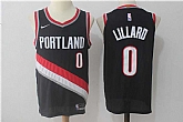 Nike Portland TrailBlazers #0 Damian Lillard Black Stitched NBA Jersey,baseball caps,new era cap wholesale,wholesale hats