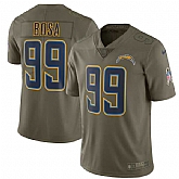 Nike San Diego Chargers #99 Joey Bosa Olive Salute To Service Limited Jersey,baseball caps,new era cap wholesale,wholesale hats