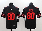Nike San Francisco 49ers #80 Jerry Rice Black Vapor Untouchable Player Limited Jerseys,baseball caps,new era cap wholesale,wholesale hats