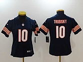 Women Limited Nike Chicago Bears #10 Mitchell Trubisky Navy Vapor Untouchable Player Jerseys,baseball caps,new era cap wholesale,wholesale hats