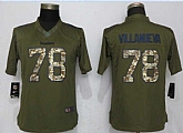 Women Limited Nike Pittsburgh Steelers #78 Alejandro Villanueva Green Salute To Service Jersey,baseball caps,new era cap wholesale,wholesale hats