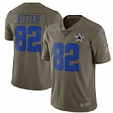 Youth Nike Dallas Cowboys #82 Jason Witten Olive Salute To Service Limited Jersey,baseball caps,new era cap wholesale,wholesale hats