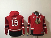 Chicago Blackhawks #19 Jonathan Toews Red Youth All Stitched Hooded Sweatshirt,baseball caps,new era cap wholesale,wholesale hats