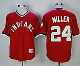Cleveland Indians #24 Andrew Miller Red Turn Back the Clock Stitched MLB Jerseys,baseball caps,new era cap wholesale,wholesale hats