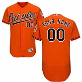Customized Men's Baltimore Orioles Orange Flexbase Jersey,baseball caps,new era cap wholesale,wholesale hats