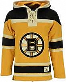 Customized Men's Boston Bruins Yellow Hooded Sweatshirt,baseball caps,new era cap wholesale,wholesale hats