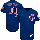 Customized Men's Chicago Cubs Blue Flexbase Jersey,baseball caps,new era cap wholesale,wholesale hats