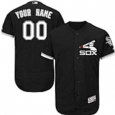 Customized Men's Chicago White Sox Black 2017 Spring Training Flexbase Jersey,baseball caps,new era cap wholesale,wholesale hats