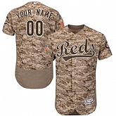 Customized Men's Cincinnati Reds Camo Flexbase Jersey,baseball caps,new era cap wholesale,wholesale hats