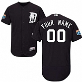 Customized Men's Detroit Tigers Navy Flexbase Jersey,baseball caps,new era cap wholesale,wholesale hats