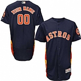 Customized Men's Houston Astros Navy Flexbase Jersey,baseball caps,new era cap wholesale,wholesale hats