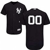 Customized Men's New York Yankees Navy Flexbase Jersey,baseball caps,new era cap wholesale,wholesale hats