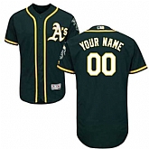 Customized Men's Oakland Athletics Green Flexbase Jersey,baseball caps,new era cap wholesale,wholesale hats