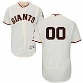 Customized Men's San Francisco Giants Cream Flexbase Jersey,baseball caps,new era cap wholesale,wholesale hats