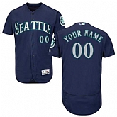 Customized Men's Seattle Mariners Navy Flexbase Jersey,baseball caps,new era cap wholesale,wholesale hats