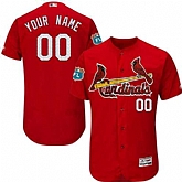 Customized Men's St. Louis Cardinals 2017 Spring Training Flexbase Jersey,baseball caps,new era cap wholesale,wholesale hats