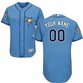 Customized Men's Tampa Bay Rays Light Blue Flexbase Jersey,baseball caps,new era cap wholesale,wholesale hats