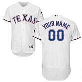Customized Men's Texas Rangers White Flexbase Jersey,baseball caps,new era cap wholesale,wholesale hats
