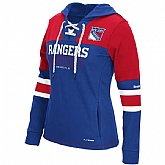 Customized Women Rangers Blue All Stitched Hooded Sweatshirt,baseball caps,new era cap wholesale,wholesale hats