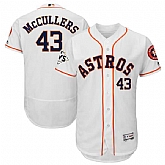Houston Astros #43 Lance McCullers Jr. White 2017 World Series Bound Flexbase Player Jersey,baseball caps,new era cap wholesale,wholesale hats