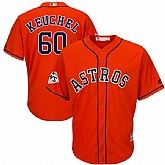 Houston Astros #60 Dallas Keuchel Orange 2017 World Series Bound Cool Base Player Jersey,baseball caps,new era cap wholesale,wholesale hats