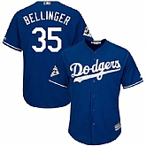 Los Angeles Dodgers #35 Cody Bellinger Royal 2017 World Series Bound Cool Base Player Jersey,baseball caps,new era cap wholesale,wholesale hats