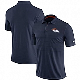 Men's Denver Broncos Nike Navy Early Season Polo 90Hou,baseball caps,new era cap wholesale,wholesale hats
