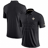 Men's New Orleans Saints Nike Black Early Season Polo 90Hou,baseball caps,new era cap wholesale,wholesale hats