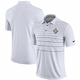 Men's New Orleans Saints Nike White Early Season Polo 90Hou,baseball caps,new era cap wholesale,wholesale hats
