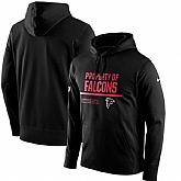 Men's Nike Atlanta Falcons Nike Black Circuit Property Of Performance Pullover Hoodie 90Hou,baseball caps,new era cap wholesale,wholesale hats