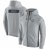 Men's Nike Indianapolis Colts Nike Ash Gridiron Gray 2.0 Full Zip Hoodie 90Hou,baseball caps,new era cap wholesale,wholesale hats