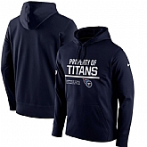 Men's Nike Tennessee Titans Nike Navy Circuit Property Of Performance Pullover Hoodie 90Hou,baseball caps,new era cap wholesale,wholesale hats