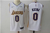 Nike Los Angeles Lakers #0 Kyle Kuzma White Stitched NBA Jersey,baseball caps,new era cap wholesale,wholesale hats