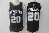 Nike San Antonio Spurs #20 Manu Ginobili Black Stitched NBA Jersey,baseball caps,new era cap wholesale,wholesale hats