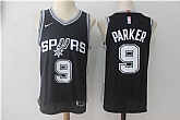 Nike San Antonio Spurs #9 Tony Parker Black Stitched NBA Jersey,baseball caps,new era cap wholesale,wholesale hats