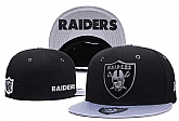 Raiders Team Logo Black Fitted Hat LXMY,baseball caps,new era cap wholesale,wholesale hats