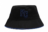 Royals Team Logo Black Wide Brim Hat LXMY,baseball caps,new era cap wholesale,wholesale hats