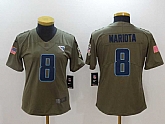 Women Nike Tennessee Titans #8 Marcus Mariota Olive Salute To Service Limited Jersey,baseball caps,new era cap wholesale,wholesale hats