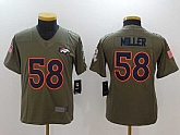 Youth Nike Denver Broncos #58 Von Miller Olive Salute To Service Limited Jerseys,baseball caps,new era cap wholesale,wholesale hats